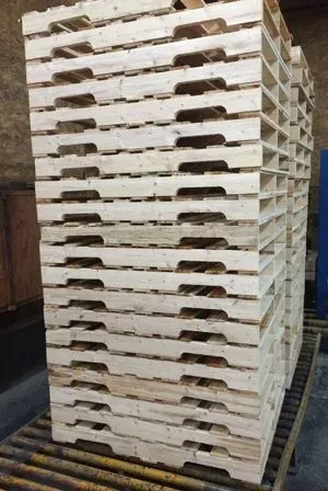 Pallet recycling and sorting operations at Surrey BC facility